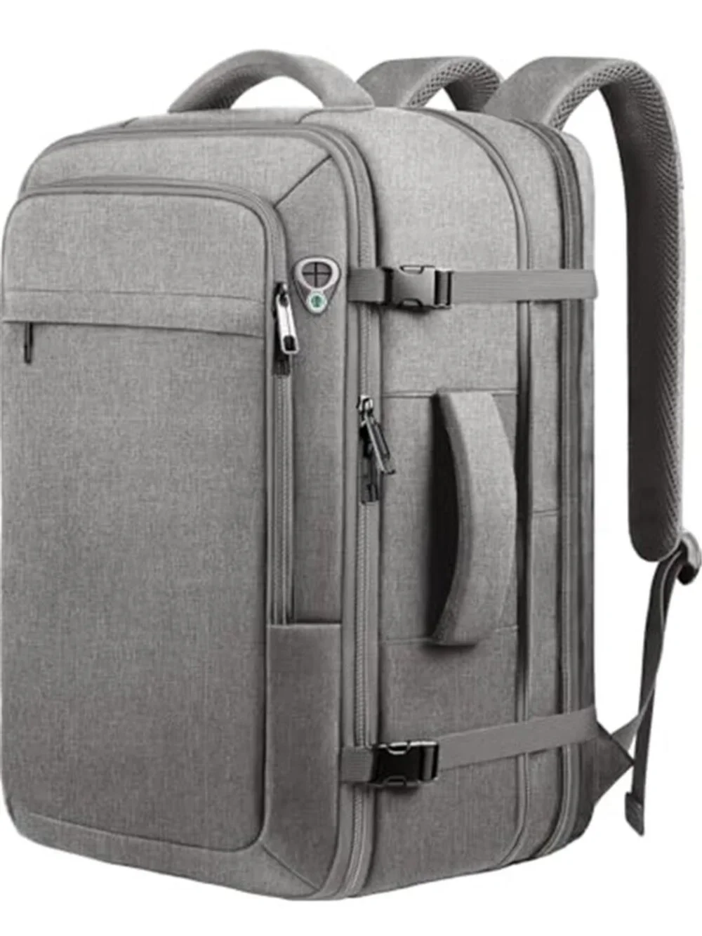 Expandable Travel Backpack 50L Carry On TSA Flight Approved Laptop Weekender Bag